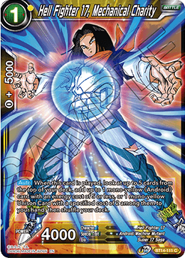 Cross Spirits BT14-111 Hell Fighter 17 Mechanical Charity Foil
