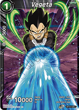 Cross Spirits BT14-128 Vegeta Foil