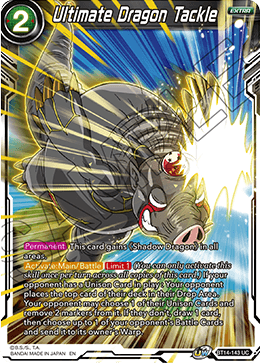 Cross Spirits BT14-143 Ultimate Dragon Tackle Foil