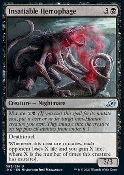 MTG IKORA : LAIR OF BEHEMOTHS - 093/274 Insatiable Hemophage