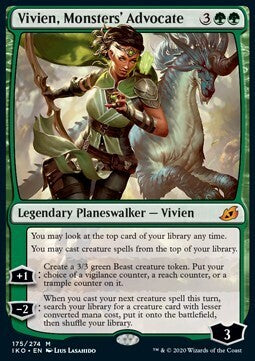 MTG IKORA : LAIR OF BEHEMOTHS - 175/274 Vivien Monsters Advocate