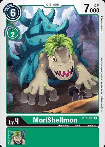 BATTLE OF OMNI BT5-051 Morishellmon