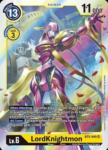 BATTLE OF OMNI BT5-045 LordKnightmon