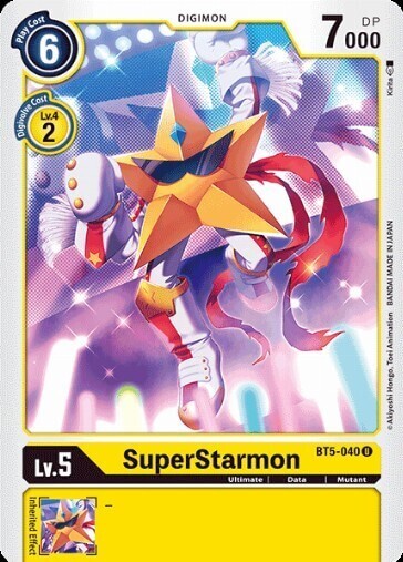 BATTLE OF OMNI BT5-040 SuperStarmon