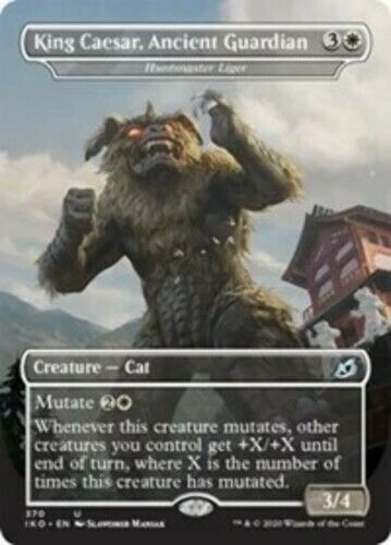 MTG IKORIA : LAIR OF BEHEMOTHS - 370 King Caesar, Ancient Guardian