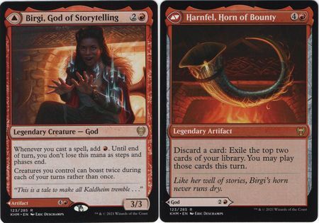MTG Kaldheim 123/285 Birgi, God of Storytelling