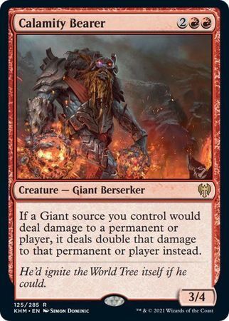 MTG Kaldheim 125/285 Calamity Bearer