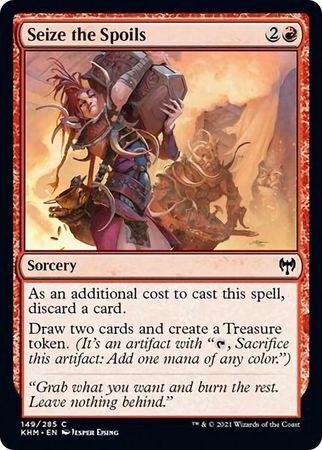 MTG Kaldheim 149/285 Seize the Spoils