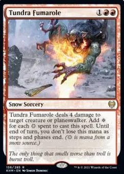MTG Kaldheim 156/285 Tundra Fumarole