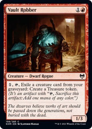 MTG Kaldheim 158/285 Vault Robber