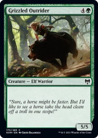 MTG Kaldheim 173/285 Grizzled Outrider