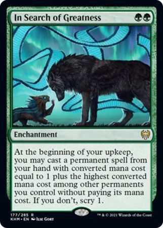 MTG Kaldheim 177/285 In Search of Greatness