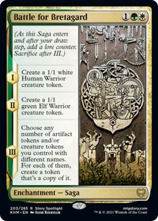 MTG Kaldheim 203/285 Battle for Bretagard