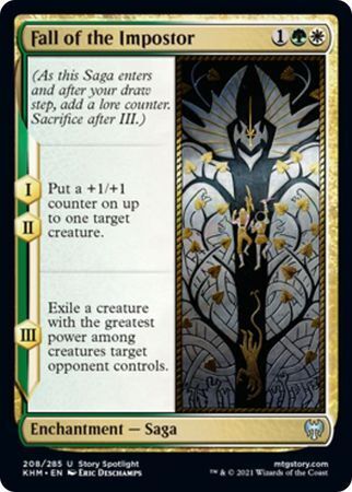 MTG Kaldheim 208/285 Fall of the Impostor