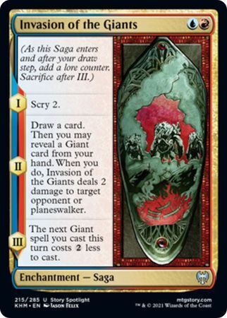 MTG Kaldheim 215/285 Invasion of the Giants