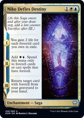 MTG Kaldheim 226/285 Niko Defies Destiny
