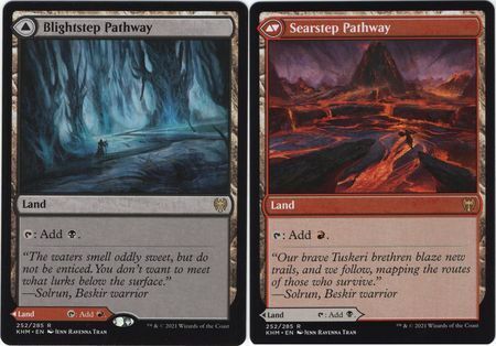 MTG Kaldheim 252/285 Blightstep Pathway