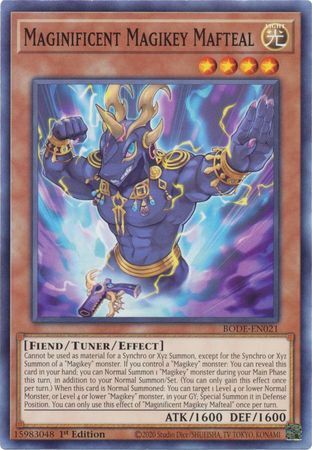 Burst Of Destiny BODE-EN021 Maginificent Magikey Mafteal