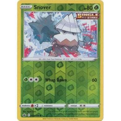 SWSH Chilling Reign 009-198 Snover Reverse