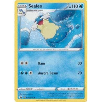 SWSH Chilling Reign 038-198 Sealeo