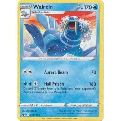 SWSH Chilling Reign 039-198 Walrein