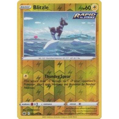 SWSH Chilling Reign 050-198 Blitzle Reverse
