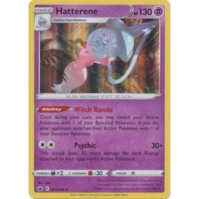 SWSH Chilling Reign 073-198 Hatterene