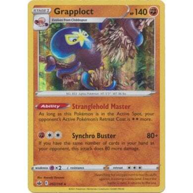 SWSH Chilling Reign 092-198 Grapploct