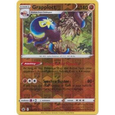 SWSH Chilling Reign 092-198 Grapploct Reverse