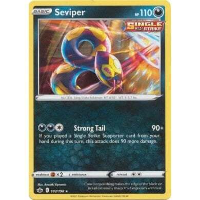 SWSH Chilling Reign 102-198 Seviper