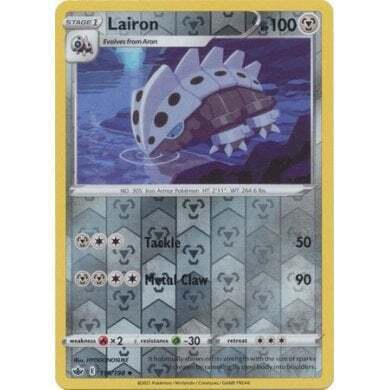 SWSH Chilling Reign 110-198 Lairon Reverse