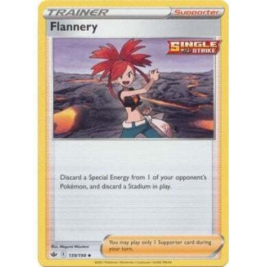 SWSH Chilling Reign 139-198 Flannery