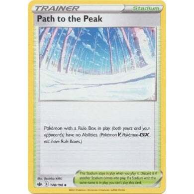 SWSH Chilling Reign 148-198 Path to the Peak