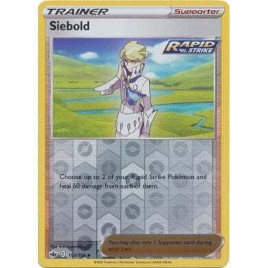 SWSH Chilling Reign 153-198 Siebold Reverse