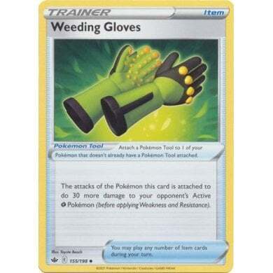 SWSH Chilling Reign 155-198 Weeding Gloves