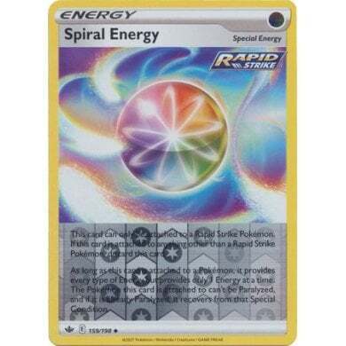 SWSH Chilling Reign 159-198 Spiral Energy Reverse