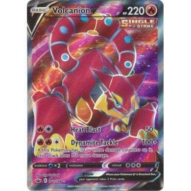 SWSH Chilling Reign 162-198 Volcanion V