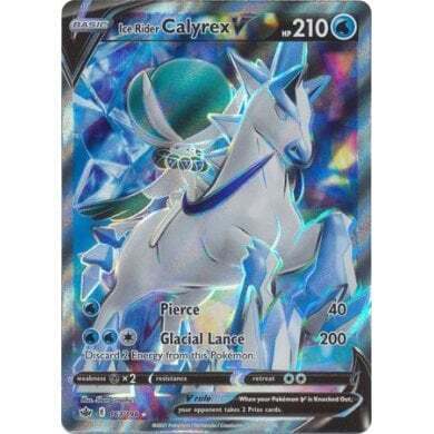 SWSH Chilling Reign 163-198 Ice Rider Calyrex V