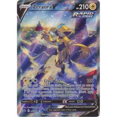 SWSH Chilling Reign 166-198 Zeraora V