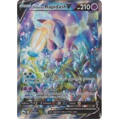 SWSH Chilling Reign 168-198 Galarian Rapidash V
