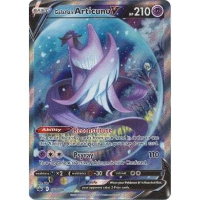 SWSH Chilling Reign 170-198 Galarian Articuno V