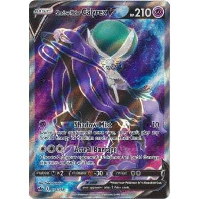 SWSH Chilling Reign 171-198 Shadow Rider Calyrex V