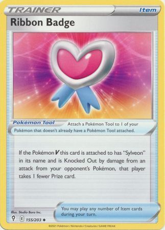 SWSH Evolving Skies 155/203 Ribbon Badge