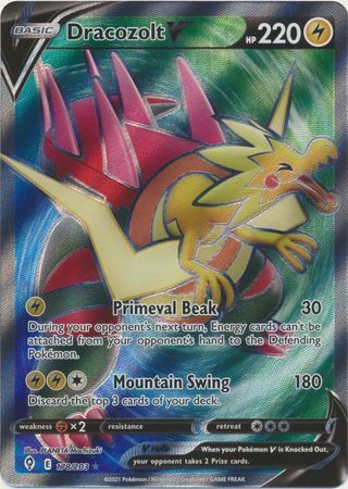 SWSH Evolving Skies 178/203 Dracozolt V