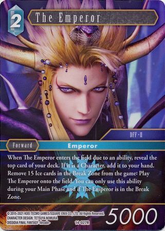 Final Fantasy Opus XIV 14-027 The Emperor