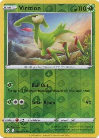SWSH Fusion Strike 015-264 Virizion Reverse