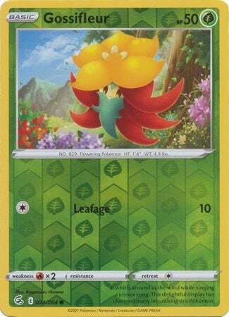 SWSH Fusion Strike 024-264 Gossifleur Reverse