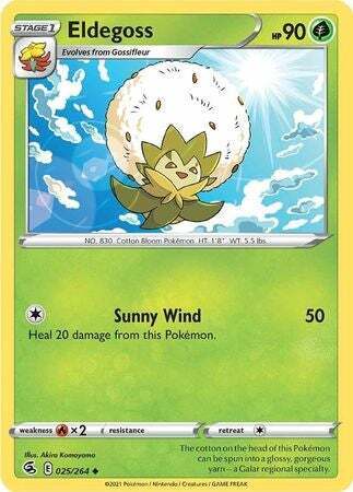 SWSH Fusion Strike 025-264 Eldegoss