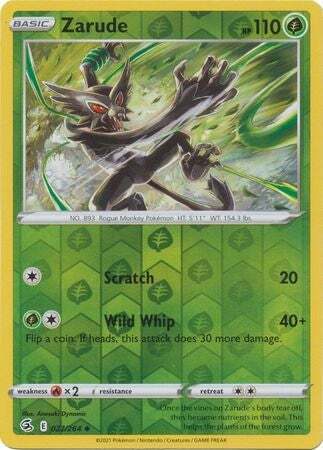 SWSH Fusion Strike 027-264 Zarude Reverse