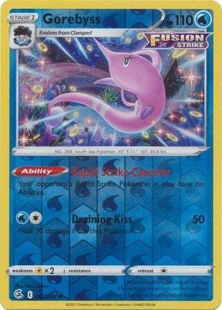 SWSH Fusion Strike 067-264 Gorebyss Reverse
